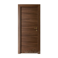 Chinese chestnut color European entrance entry security front gate interior casement MDF/HDF  wood door for bathroom